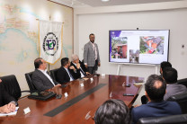 El ing. Italo Petrochelli hizo la presentación de los proyectos en la UTP a nivel nacional. 