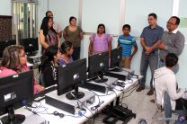 También conoció los Laboratorios de Cómputo del Centro Regional de Chiriquí.