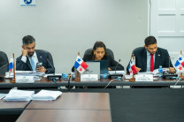 Diputados revisan la información proporcionada por la UTP. Diputados revisan la información proporcionada por la UTP.