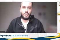 Licdo. Carlos Bernal, expositor.
