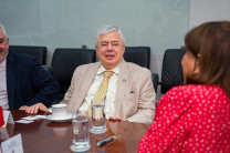 S. E. Carlos Henrique Moojen de Abreu e Silva, embajador de Brasil en Panamá señaló que el idioma portugués permitirá un mayor intercambio de estudiantes de la UTP con universidades de Brasil.