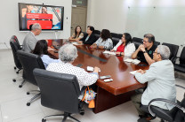 Invitados a la reunión.