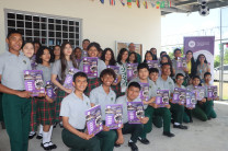 Estudiantes de Duodécimo del Colegio San Marcos.