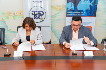 Firma de convenio con la empresa Excibit de Centroamérica Corp. permitirá a los estudiantes realizar sus prácticas profesionales