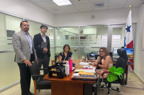 En cumplimiento de una pasantía ERASMUS KA 171 la Dra. Miriam Reyes Serrano, Catedrática de la Universidad de Valladolid, España, realizó visita de trabajo al CINEMI – UTP. 