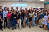 Estudiantes participan del conversatorio con Georgia Tech Panamá 