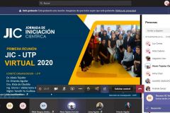 Jornada de iniciación científica – UTP Modalidad: virtual- síncrono