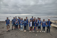 Estudiantes de la UTP Chiriquí participan en jornada de limpieza de playas en conmemoración al Día del Medio Ambiente y de los Océanos