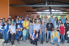 Voluntarios de la UTP Chiriquí participan en Jornada de Reforestación en Bongo