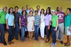 Participación de docentes e investigadores de la UTP y personal de SENACYT.