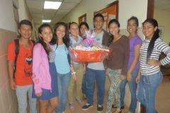 Estudiantes de la UTP en Veraguas donan Canastillas.