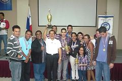 La delegación de la UTP resultó campeona absoluta del ajedrez universitario.