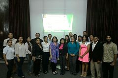 Participantes de la presentación del Proyecto.
