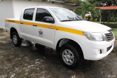 El Centro Regional de la UTP en Coclé recibió un vehículo.