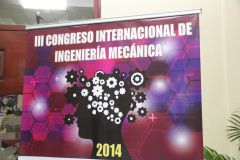 Este III Congreso es para la Facultad, el evento de Ingeniería Mecánica del año.
