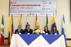 V Jornadas Internacionales de Campus Virtuales 2014.
