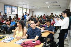 Estudiantes de la UTP Chiriquí conocen programa de becas 
