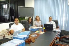 Estudiantes del Centro Regional de Chiriquí durante su capacitación.