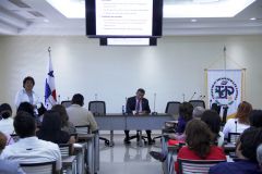 En esta reunión le correspondió al Rector de la UTP, Dr. Oscar Ramírez Ríos, dar