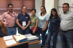 Docentes e investigadores de la Facultad de Ingeniería Eléctrica en El Metro de 