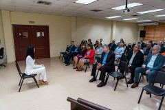 Las principales autoridades de la UTP reciben una capacitación para mejorar sus habilidades para comunicarse ante los medios de comunicación