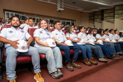 FIC de la UTP realiza imposición de cascos a estudiantes 