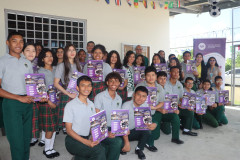 Estudiantes de Duodécimo del Colegio San Marcos.