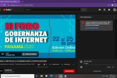 III Foro de Gobernanza de Internet 2020.