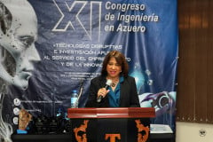 Dra. Ángela Laguna, rectora encargada de la UTP.