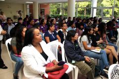 La UTP celebró con conferencia y sketch teatral el día de la no violencia.