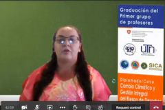 Ing. Ericka Zamora Leandro, en representación de los Docentes Graduados del Diplomado 