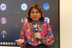 Dra. Ángela Laguna, Rectora Encargada de la UTP.