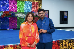 Dra. Ángela Laguna junto al Dr. Sumit Seth.