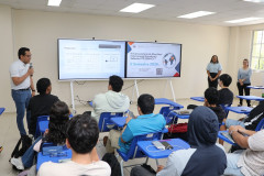 Estudiantes de la FISC reciben información de la nueva convocatoria de movilidad internacional 