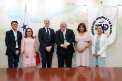 Reunión con Embajada de Italia en la UTP