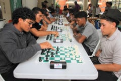 Encuentro de ajedrez con otras universidades en la UTP