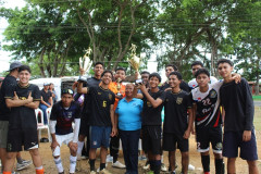 Entrega de Trofeo a el equipo ganador de la Copa Licenciada Luisa Soto.