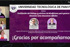 UTP organiza capacitación sobre Facilitación del Diálogo y Prácticas de Mindfulness.