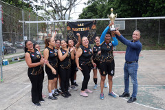 Equipo campeón Las Panteras.