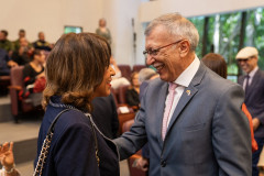 La Dra. Ángela Laguna junto al embajador de Colombia en Panamá.