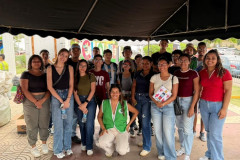 Estudiantes participan de la Jornada de reciclaje 