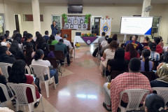 Estudiantes de la FII participan de la Conferencia Evolución del canal de Panamá. 