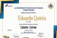 Clausura de la sexta versión de la Cátedra CEMEX 2021