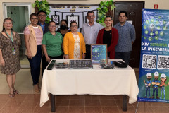 Autoridades y Coordinadores de facultad participan de la entrega de equipo de Sonido 