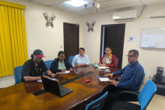 Autoridades del Centro Regional Panamá Oeste se reunen con PMI Capítulo Panamá. 