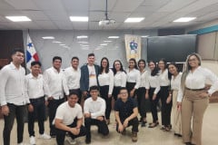 Estudiantes de la FII organizadores de la Conferencia de Seguridad e Higiene Ocupacional 