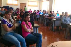Reunión con estudiantes del Centro Regional de Veraguas.