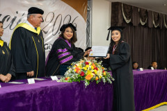 Entrega de diplomas.