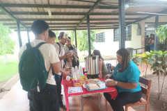 La Unidad de Bienestar Estudiantil del Centro Regional de Veraguas realizó una divulgación de la Campaña de Donación de Sangre "Tú también puedes salvar vidas", el jueves 3 de julio.