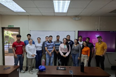 La Ing. Adiz Acosta, Coordinadora de la Unidad de Gestión y Transferencia del Conocimiento del Centro Regional de Veraguas, impartió la charla sobre Propiedad Intelectual aplicada a la Academia, del 17 de julio.